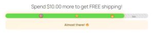 Introducing our new Elegant Free Shipping Progress Bar for WooCommerce