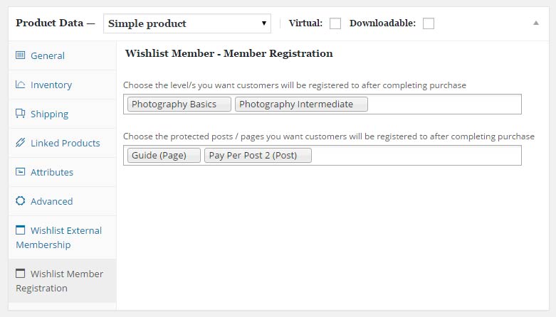 Wishlist Member WooCommerce Plus - Member Registration Add-On