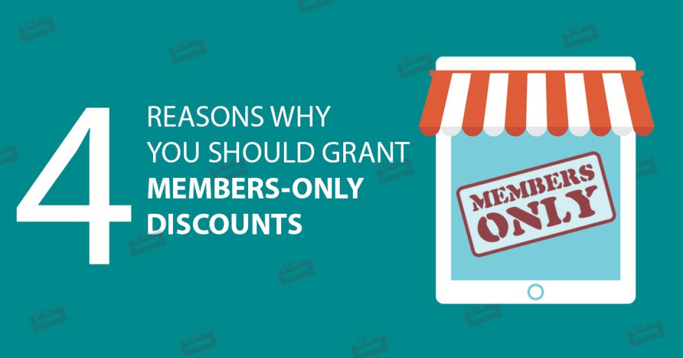 4 Reasons Why You Should Grant Members-Only Discounts on Your Products & Merchandise